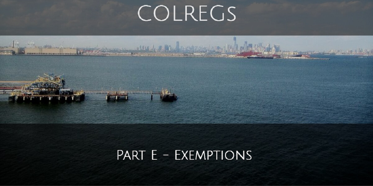 Part E - Exemptions