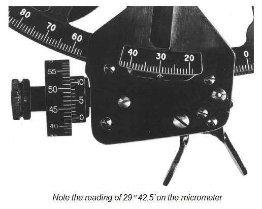 Reading Sextant