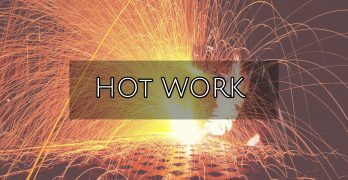 Hot work on ships