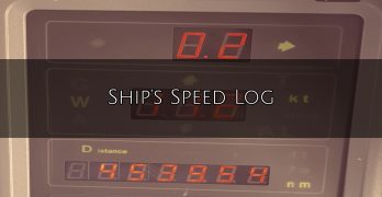 Ship's Speed Log