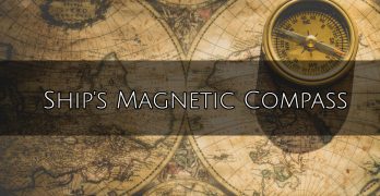 Ship's magnetic compass