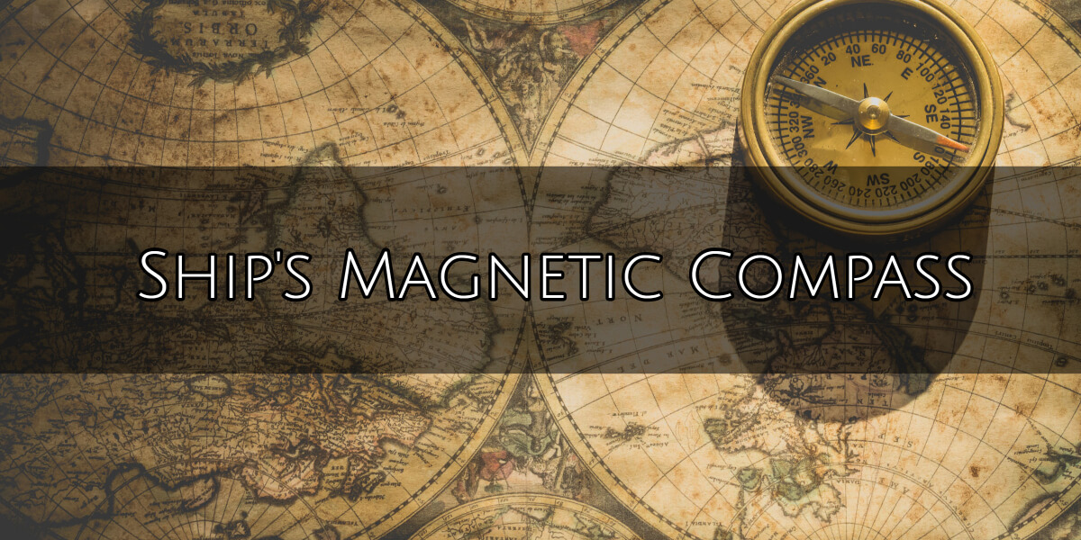 Ship's magnetic compass