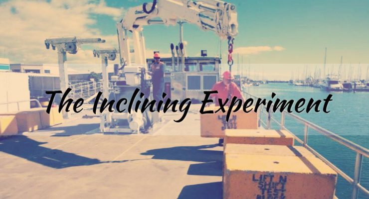 The Inclining Experiment